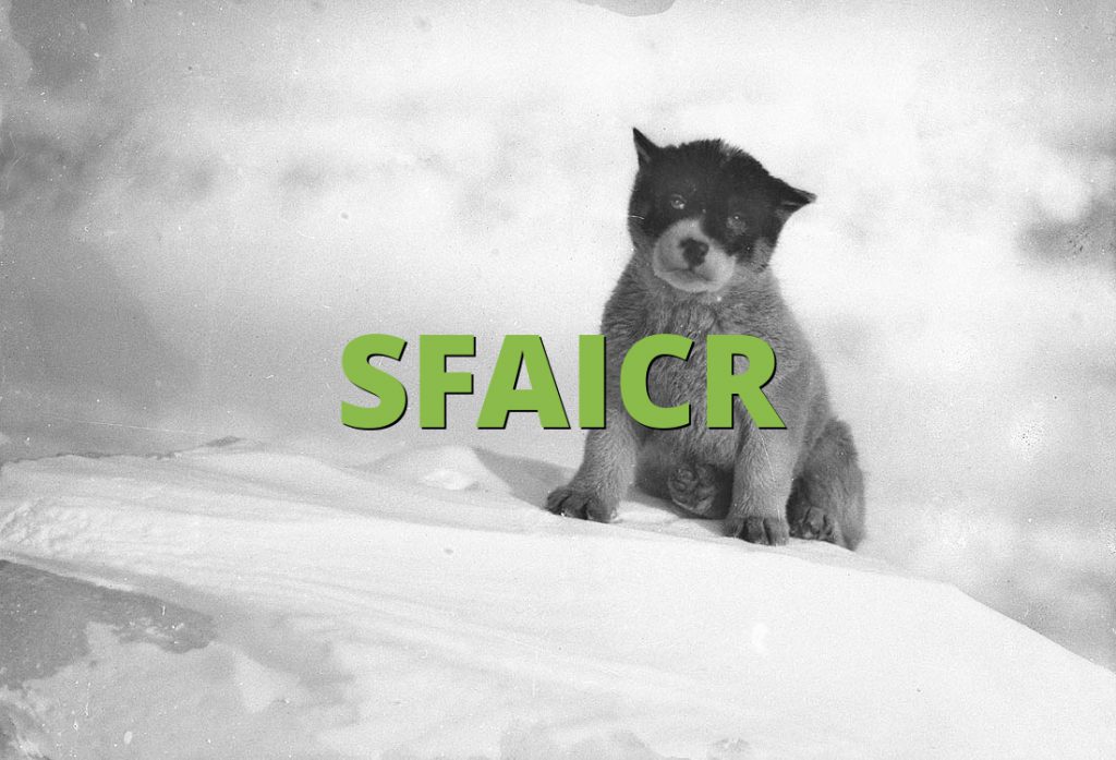 SFAICR