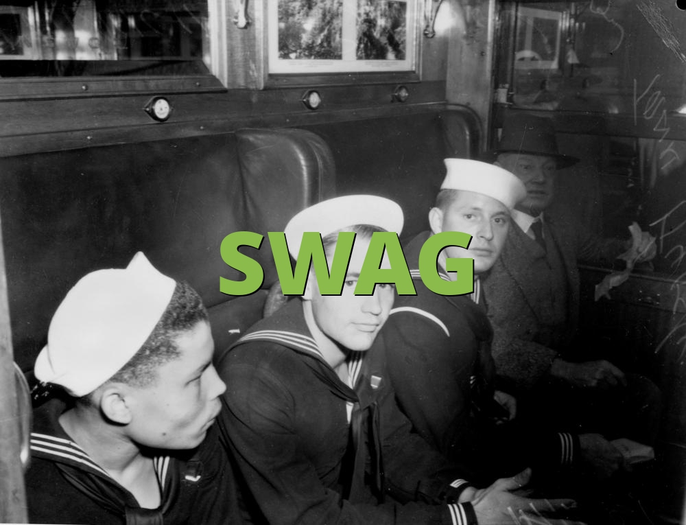 SWAG » What does SWAG mean? » 